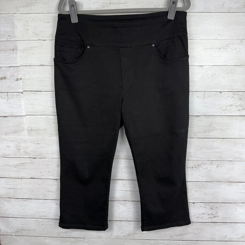 Lee Black Slim Fit Sculpting Mid-Rise Pants